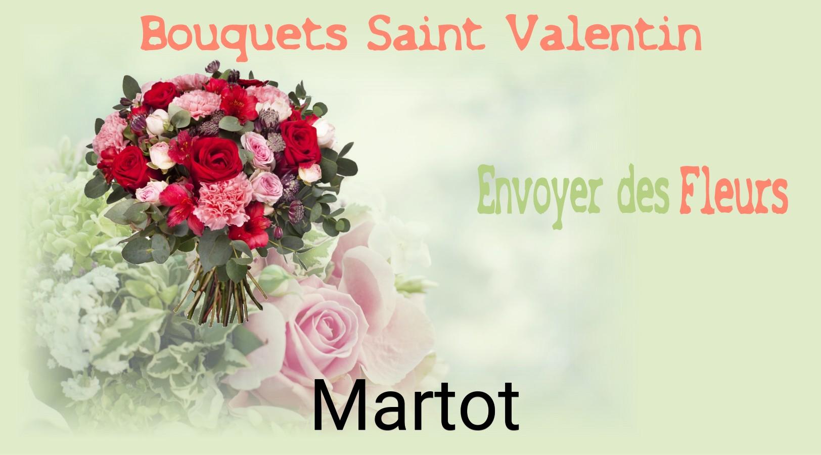 Roses de Saint-Valentin livrées à Martot
